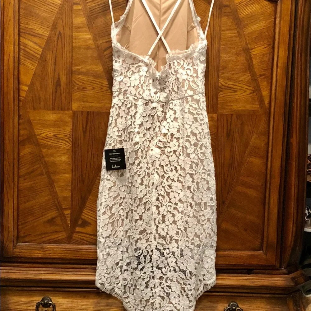 Lulus Lace High-Low Dress Small - Picture 6 of 9